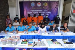 Foto: BNN Sita Bukti Pencucian Uang Narkoba Senilai Miliaran Rupiah
