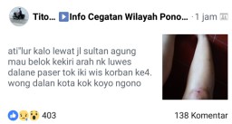 Viral! Perbaikan Jalan di Ponorogo ini Malah Menuai Kritik Netizen