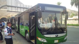 Bus Shalawat Angkut Jemaah Haji Mulai Beroperasi di Mekkah