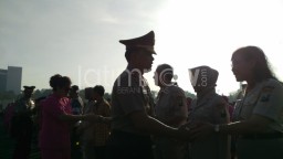 Top! 1.205 Personel Polda Jatim Naik Pangkat