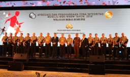 Dinilai Bebas Korupsi, 12 Polres di Jawa Timur Diganjar Penghargaan