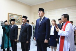 Tiga WNA Diambil Sumpah Jadi WNI