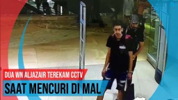 Video: Dua WN Aljazair Terekam CCTV Saat Mencuri di Mal
