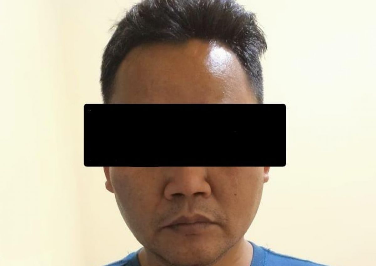Pelaku penculikan setelah diamankan pihak kepolisian. (Foto: Rizal Adhi Pratama/jatimnow.com)