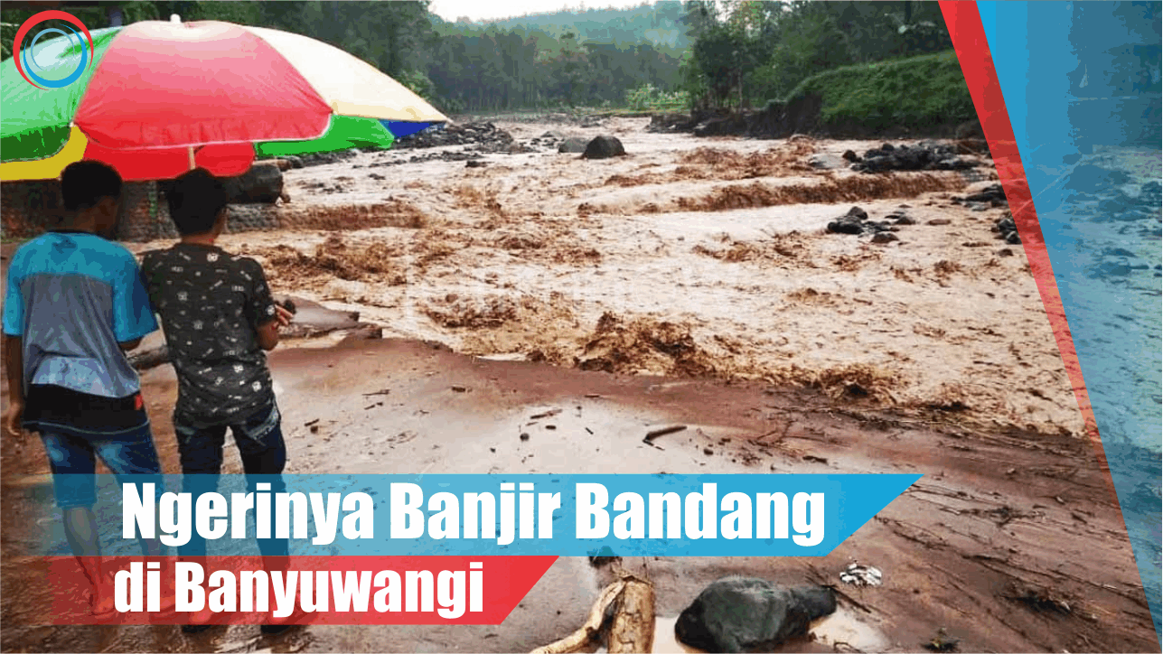 Video: Ngerinya Banjir Bandang di Banyuwangi