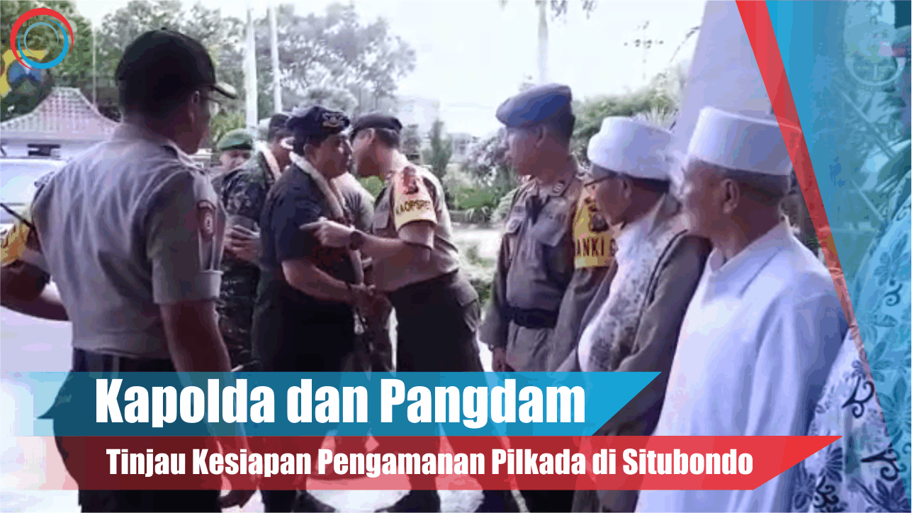 Video: Kapolda dan Pangdam Tinjau Pengamanan Pilkada di Situbondo 