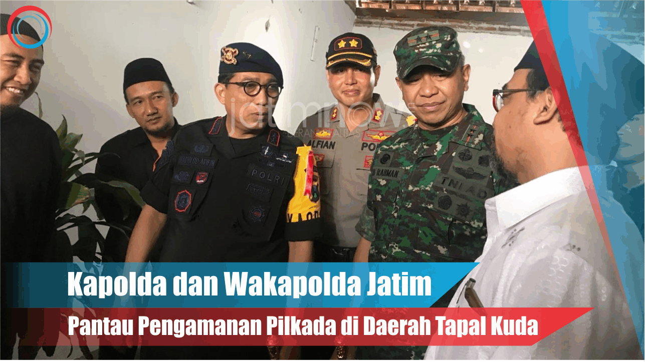 Video: Kapolda dan Wakapolda Jatim Pantau Keamanan Pilkada