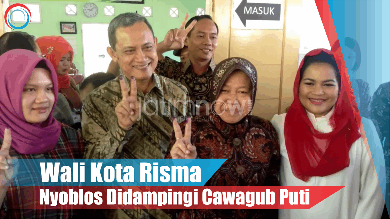 Video: Wali Kota Risma Nyoblos Didampingi Cawagub Puti