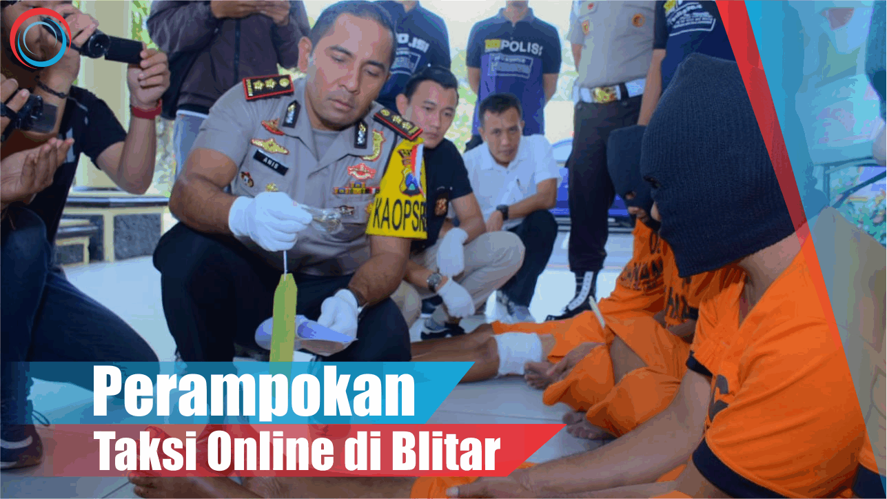 Video: Perampokan Taksi Online di Blitar